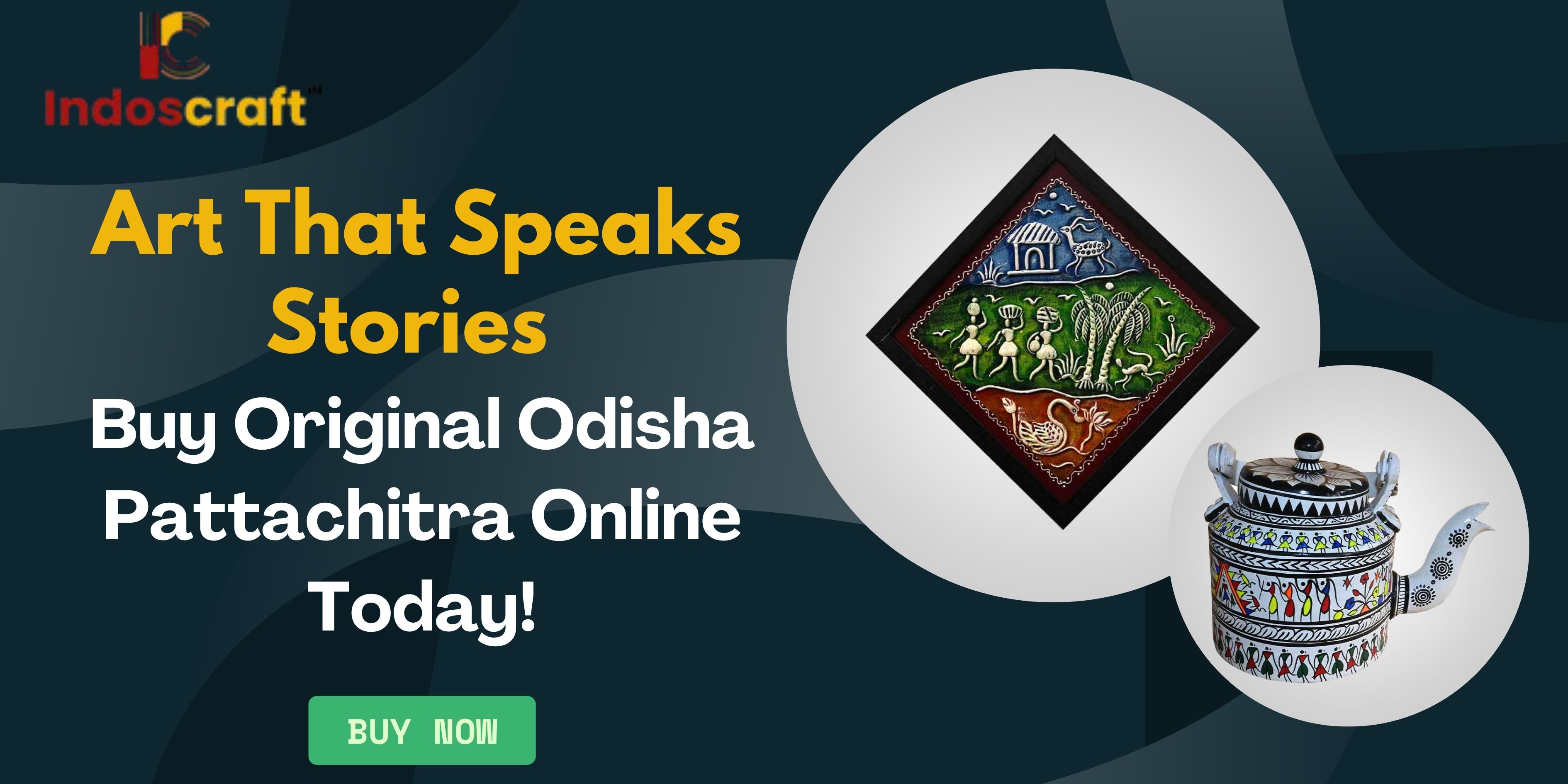 Art That Speaks Stories – Buy Original Odisha Pattachitra Online Today!